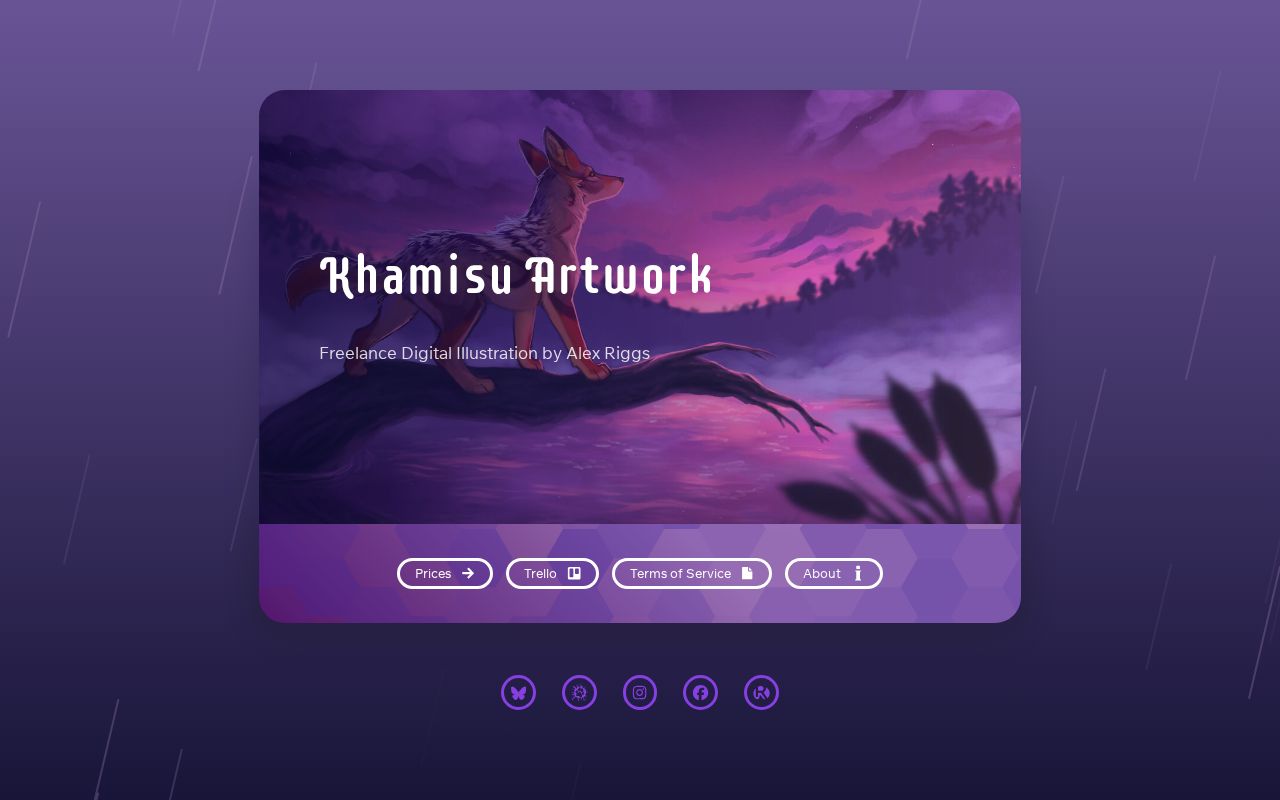 Carrd profile picture for @khamisu