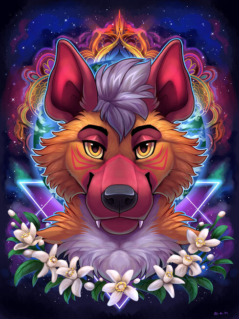 2 complex (mandalas/shapes, flowers) = $230